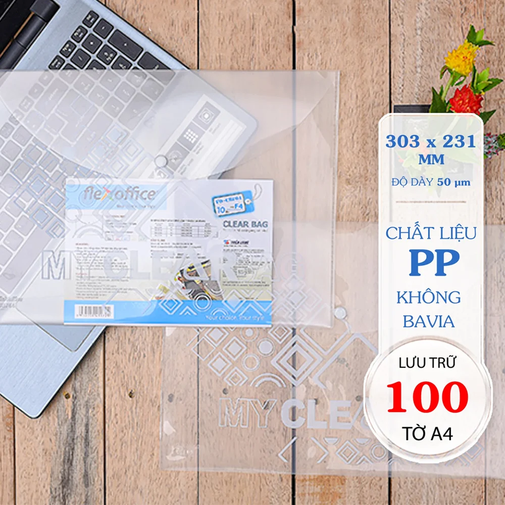 Bìa nút F4 có in FO - CBF04 FO-2636