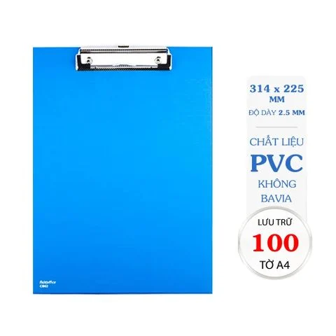 Bìa trình ký đơn A4 FO- CB02 xanh đậm