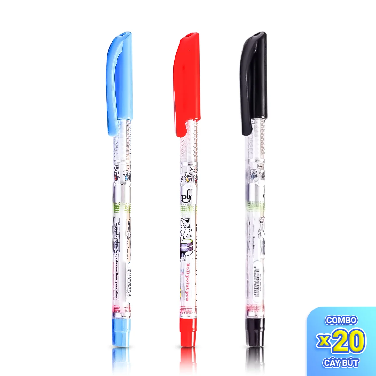 Bút bi TL-062 (hộp 20 cây) xanh