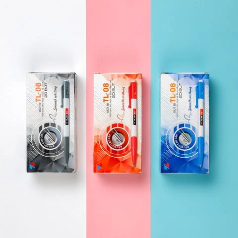 Bút bi TL-08 (hộp 20 cây) xanh