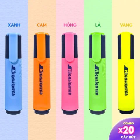 Bút dạ quang HL-012 biển hộp 10